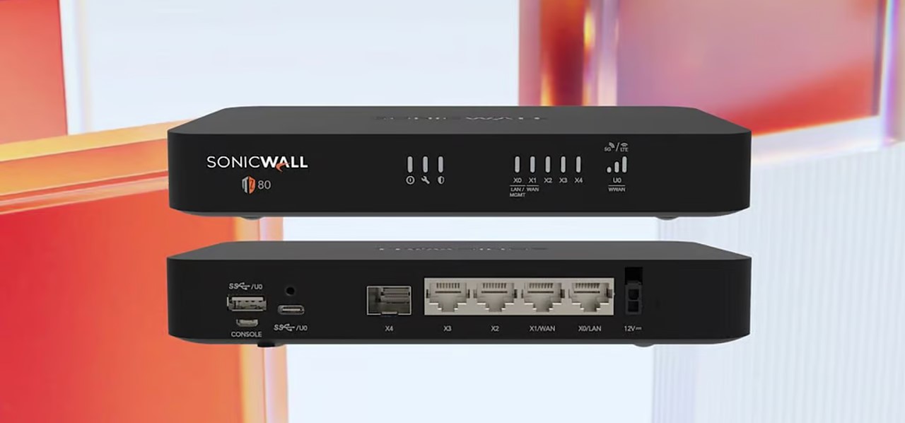 SonicWall TZ80: Combinação de Desempenho, Segurança e Custo-Benefício